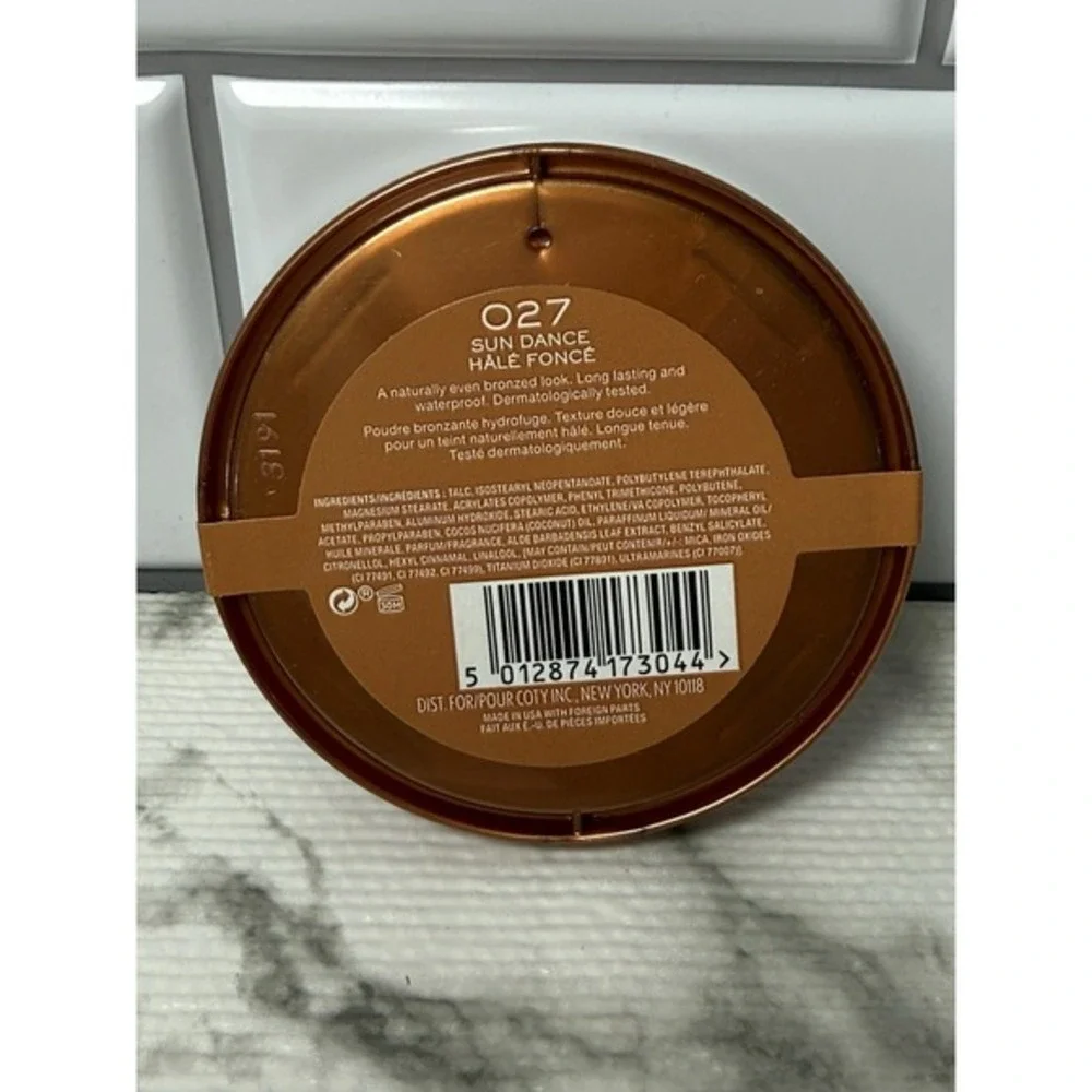 Rimmel London Natural Bronzer 027 Sundance‎ Waterproof Long Wear Pressed